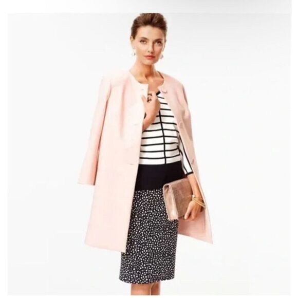 Talbots canyon double faced soft pink coat 4 - Picture 1 of 9